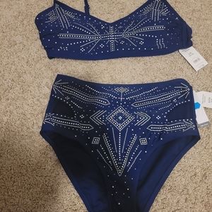 Walmart Navy bathing suit